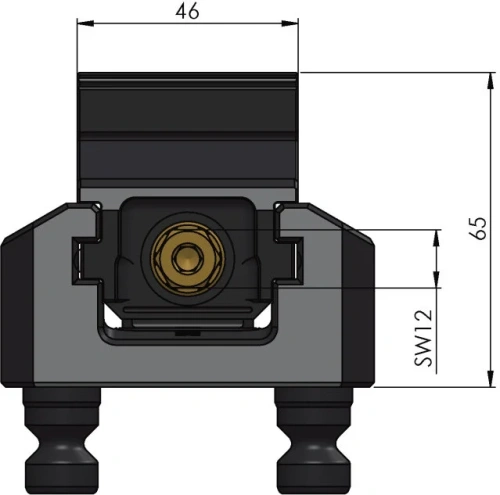 Пятиосевые тиски Makro-Grip FS 77 46 мм фото