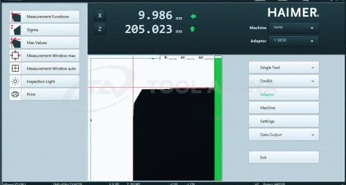 Пресеттер HAIMER UNO premium - устройство для настройки инструмента