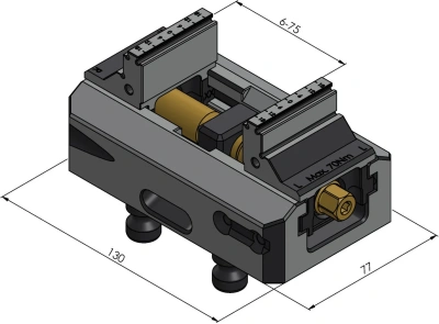 Пятиосевые тиски Makro-Grip FS 77 46 мм фото