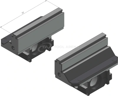 Сменные гладкие губки Makro-Grip 77 мм фото