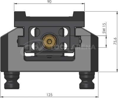 Зажимные губки Makro-4Grip 125 мм фото