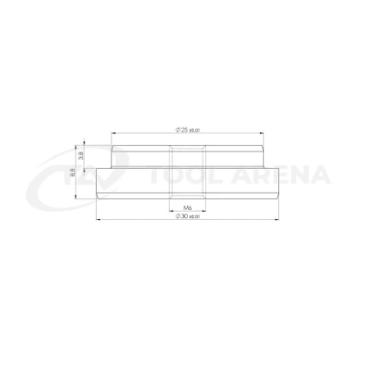 Центрирующий штифт Quick-Point 25 x 30 мм фото