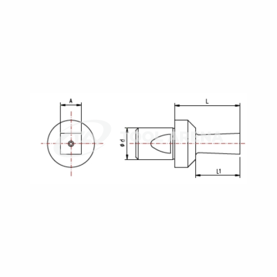 BRIGHETTI G16-Q-12INOX PLUS Прошивка тип G16, квадратная ф12 мм, INOX PLUS