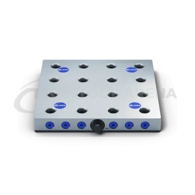 Quick•Point® 52 координатная плита 4-местная 208x208x27 мм для шага пазов 63 мм арт. 45641 4-fold