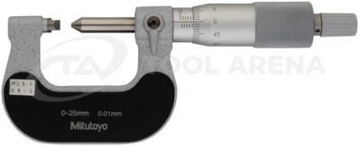 125-105 Микрометр резьбовой 0-25x0.01