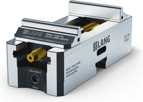 Центрирующие тиски Quick-Point Rail 125 фото