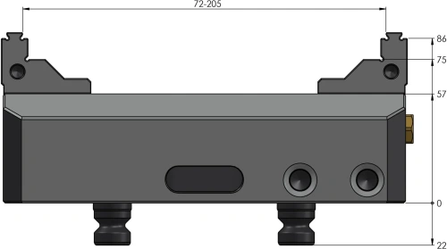 Пятиосевые тиски Makro-Grip FS 125 77 мм фото