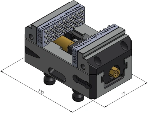 Центрирующие тиски Vario•Tec 77 фото