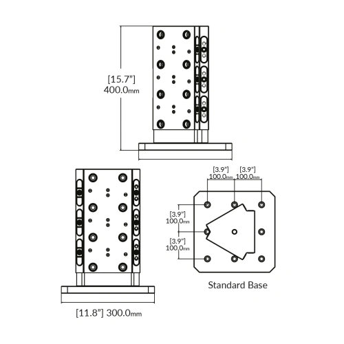 Трехгранная стойка RockLock™ 96mm RL96S-3003 фото