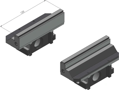 Сменные зажимные губки Makro-Grip 125 мм фото
