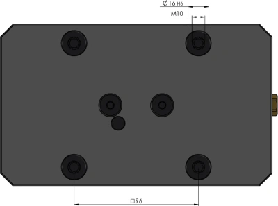Пятиосевые тиски Makro-Grip 125 FS 0-205 мм фото