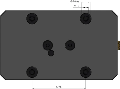 Пятиосевые тиски Makro-Grip FS 125 77 мм фото