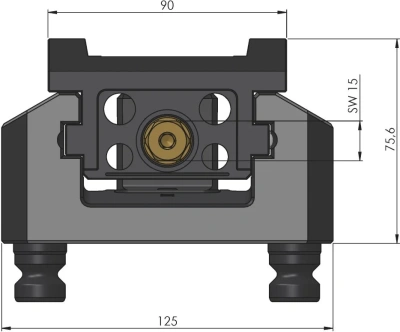 Зажимные губки Makro-4Grip 125 мм фото