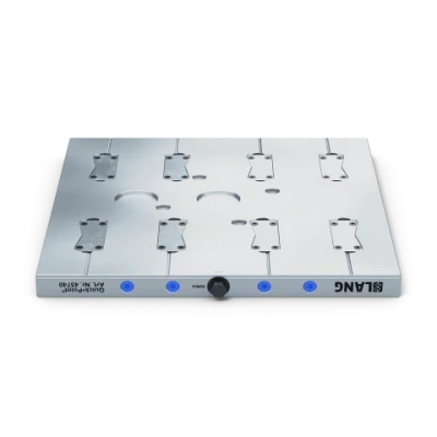 Плита нулевой точки Quick•Point® 96 Grid Plate 4-местная 384 x 384 x 27 мм без крепежных отверстий 4-fold 45740 фото