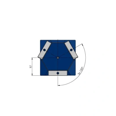 Quick•Point® 52, 3-face Tombstone
      
                
                  
            192 x 192 x 260 mm
      


                


                Item No. 70263 фото