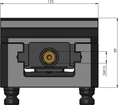 Тиски 5-осевые Makro-Grip FS 125 мм фото