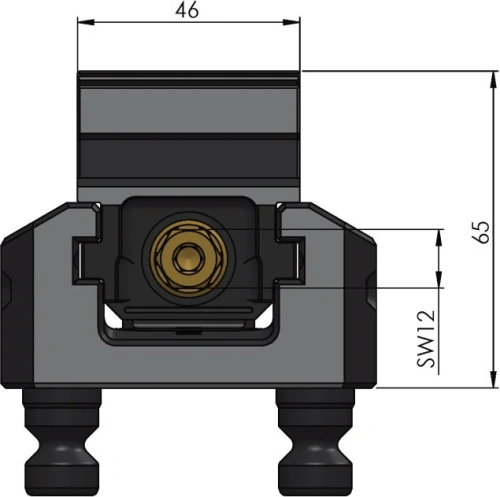 Пятиосевые тиски Makro-Grip FS 77 46 мм фото