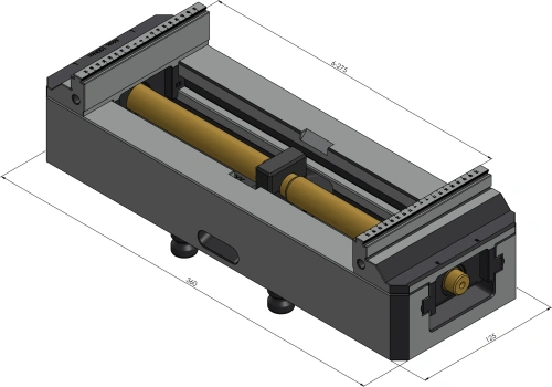 Пятиосевые тиски Makro-Grip FS 125 мм фото