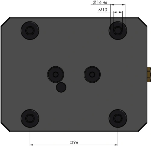 Тиски 5-осевые Makro-Grip FS 125 ширина губок 77 мм фото