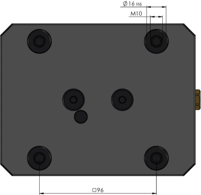 Тиски 5-осевые Makro-Grip 125 FS ширина 125 мм фото