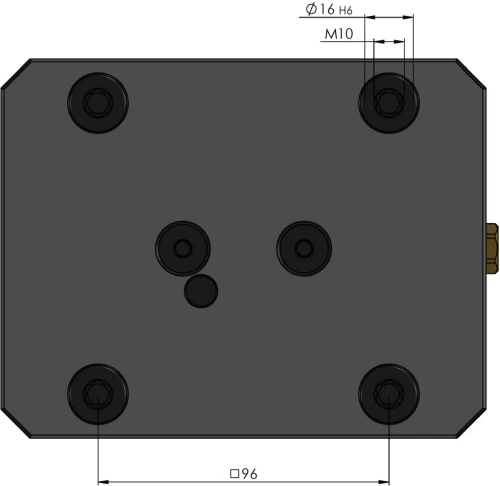 Тиски 5-осевые Makro-Grip 125 FS ширина 125 мм фото