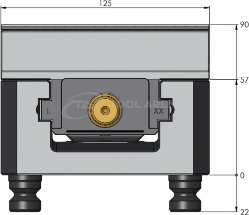 Контурные губки Makro-Grip 125 для тисков фото