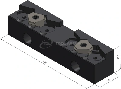 Штамповочные губки Makro-4Grip с вставками фото
