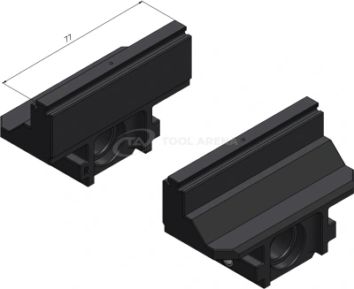 Сменные губки Makro-Grip 77 мм с насечкой FS фото