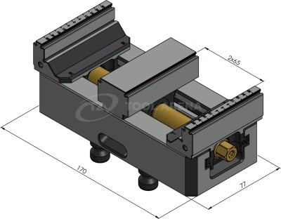Комплект шпинделя и центральной губки Makro-Grip 77 мм фото