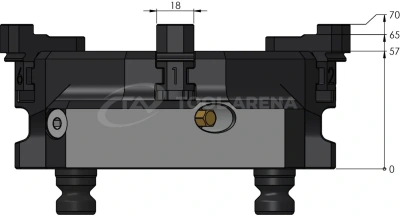 Зажимные стальные губки Vasto-Clamp 75-160 мм фото