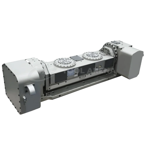 Программно управляемый наклонно-поворотный стол, 2-х шпиндельный с гидравлическим зажимом MTR2-15422YY фото