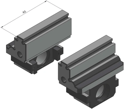 Сменные губки Makro-Grip 46 мм гладкие фото