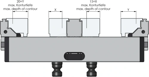 Контурные губки Makro-Grip 77 мм для тисков фото