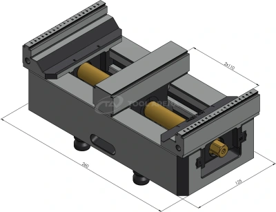 Центральная губка со шпинделем Makro-Grip FS 125 мм фото