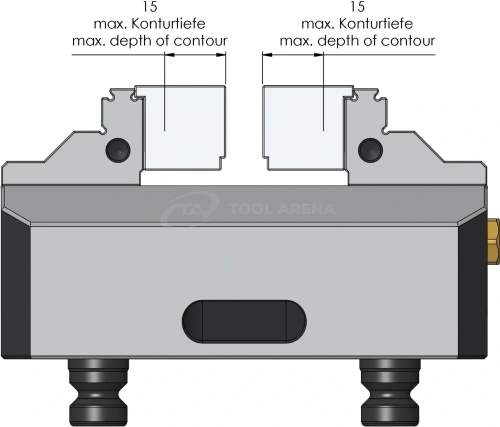 Контурные губки Makro-Grip 77 мм для тисков фото