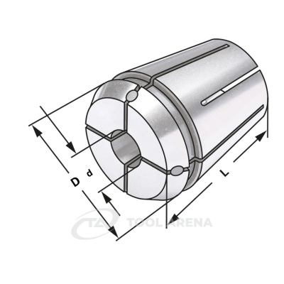 ERS25UP Цанга герметичная высокой точности D11 NICHE фото