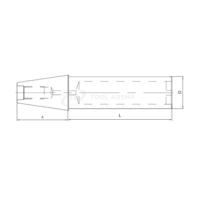 Контрольный стержень SK50/BT50 с сертификатом проверки Kintek фото