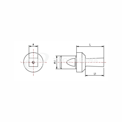 BRIGHETTI GP16-Q-3/8" Прошивка тип GP16, квадратная 3/8"