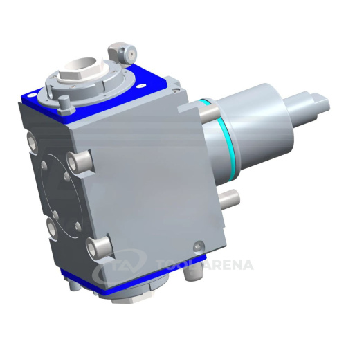 7.075.465 Блок приводной, угловой, хвостовик QUICK TURN SMART 100/200, цанговый патрон ER32A, PRECI-FLEX, правосторонний, внешняя подача СОЖ, EPPINGER фото