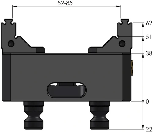 Тиски 5-осевые Makro-Grip FS 77 фото