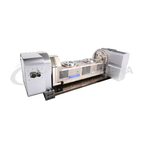 5-я ось, программно управляемый наклонно-поворотный стол, 2-х шпиндельный с гидравлическим зажимом MTR2-25440FF фото