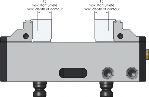 Контурные губки Makro-Grip 125 для тисков фото