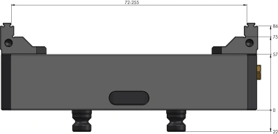 Тиски 5-осевые Makro-Grip FS 125 0-255 мм фото