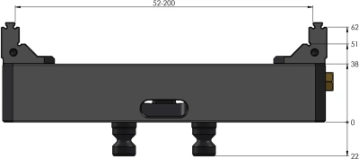 Пятиосевые тиски Makro-Grip 77 FS 200 мм фото