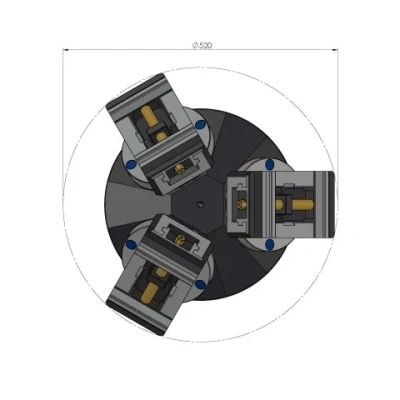 Трёхгранная алюминиевая пирамида с нулевой точкой Quick-Point 52/96 3-face 394 150 45480 43360 фото