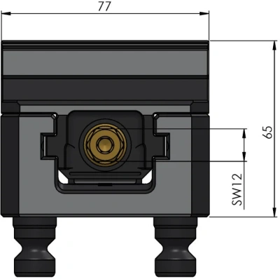 Пятиосевые тиски Makro-Grip 77 FS 200 мм фото