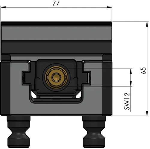 Пятиосевые тиски Makro-Grip 77 FS 200 мм фото