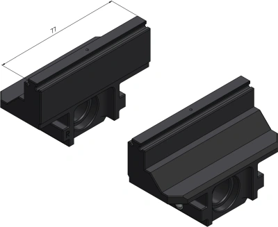 Сменные зажимные губки Makro-Grip 77 мм фото