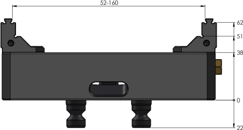 Пятиосевые тиски Makro-Grip 77 FS 160 мм фото