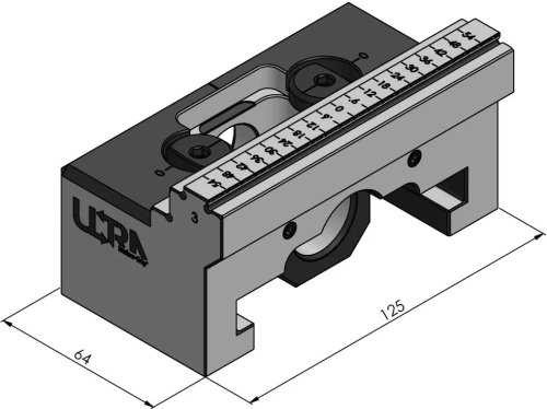 Зажимная губка Makro-Grip Ultra 125 мм фото